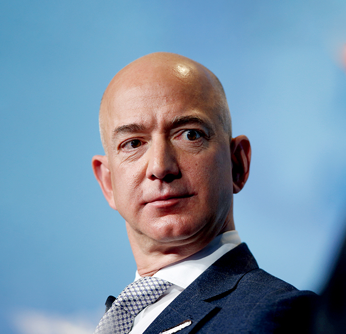 这是2017年3月7日在美国华盛顿拍摄的美国亚马逊公司首席执行官杰夫·贝索斯的资料照片 新华社/路透