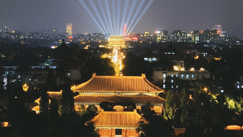 北京中轴线沿途风景