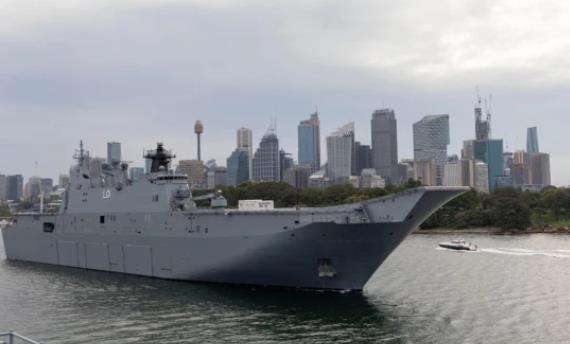 澳大利亚将向汤加派出军舰运送救援物资