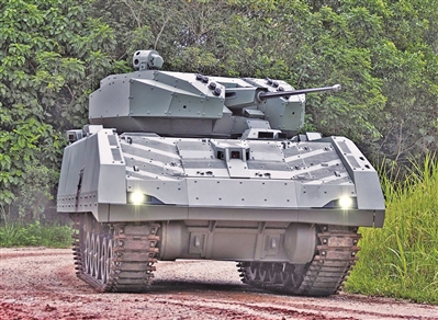 狮城的“重甲铁骑” 新加坡发展新一代履带式重型步兵战车