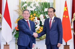 李强同印度尼西亚总统佐科会谈