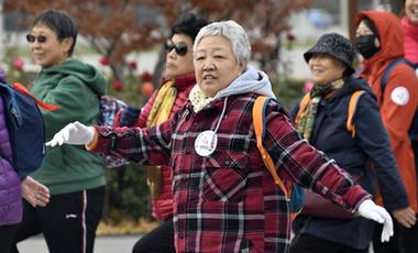 全民健身&mdash;&mdash;初冬时节健身热