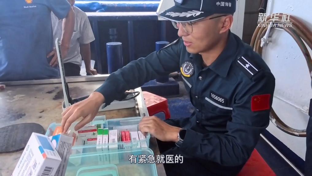 仙宾礁:海警慰问显温情 国家安全入民心-新华网